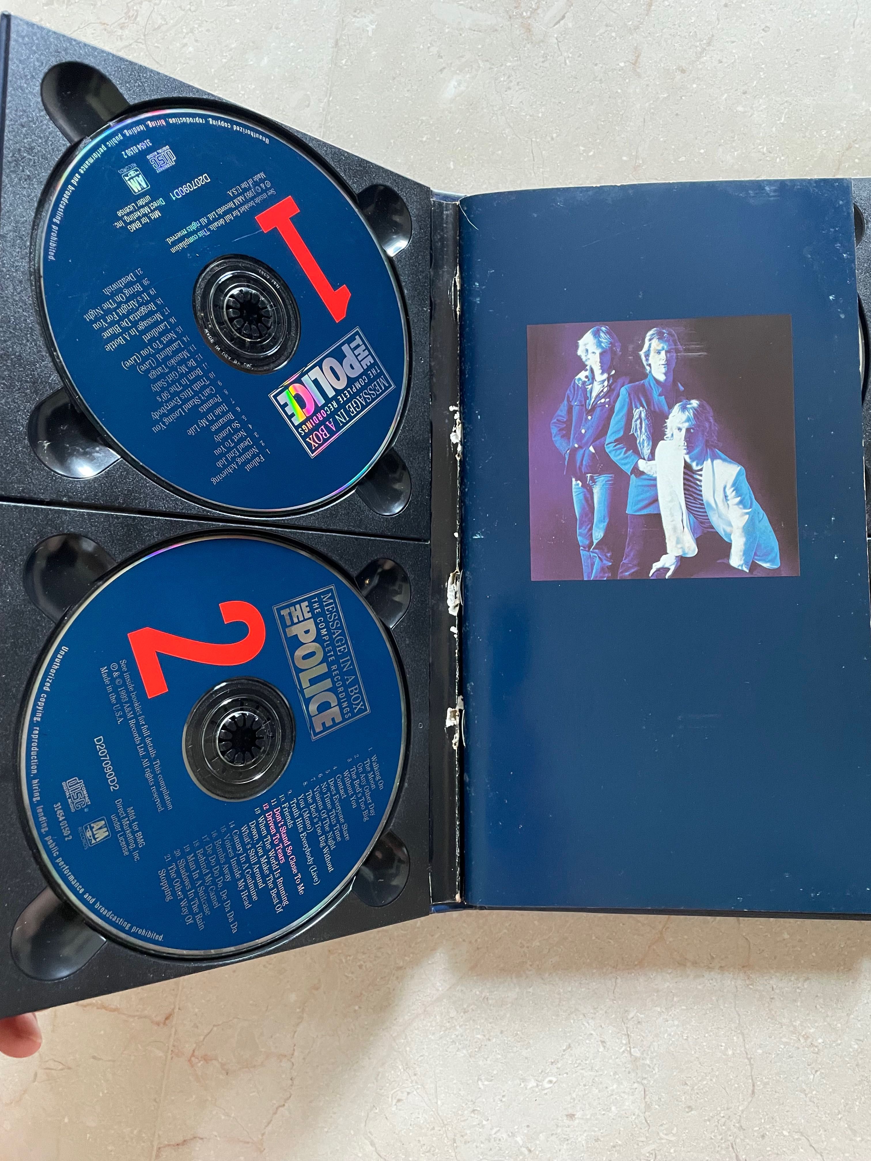 The Police Message In A Box 4-CD box set Sting B-sides live rarities ...