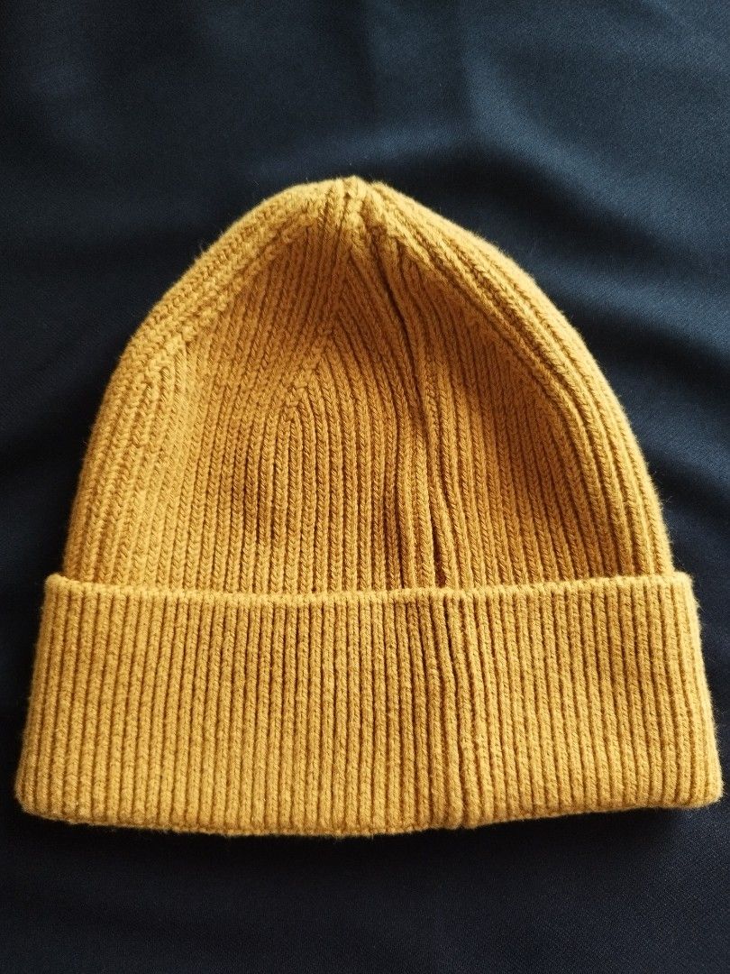 Knit Beanie Hat Zara Woolen Cap Topi Kupluk Beanie Hat Zara Size M Fit To L