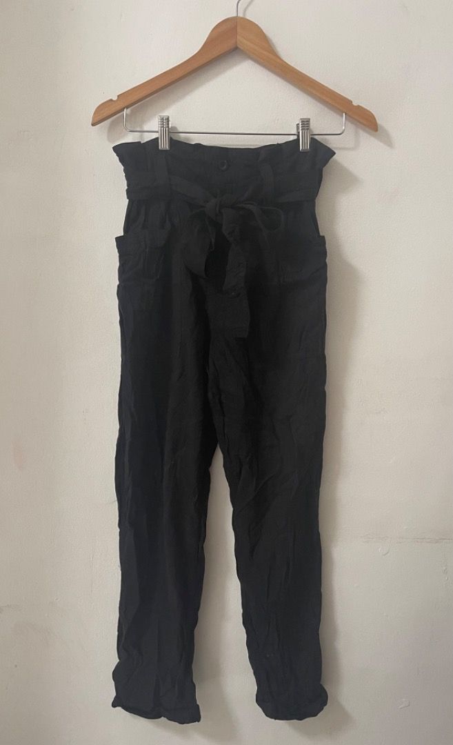 Topshop paperbag pants store