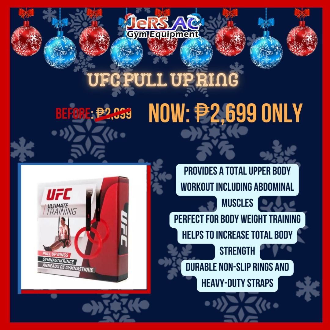ufc pull up ring, Sports Equipment, Exercise & Fitness, Cardio ...