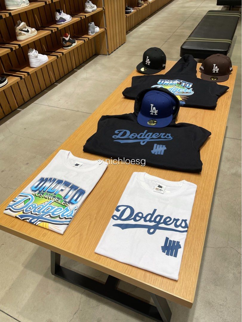 UNDFTD x LA DODGERS NEW ERA CHAMPIONS HOODIE, Men's Fashion, Tops