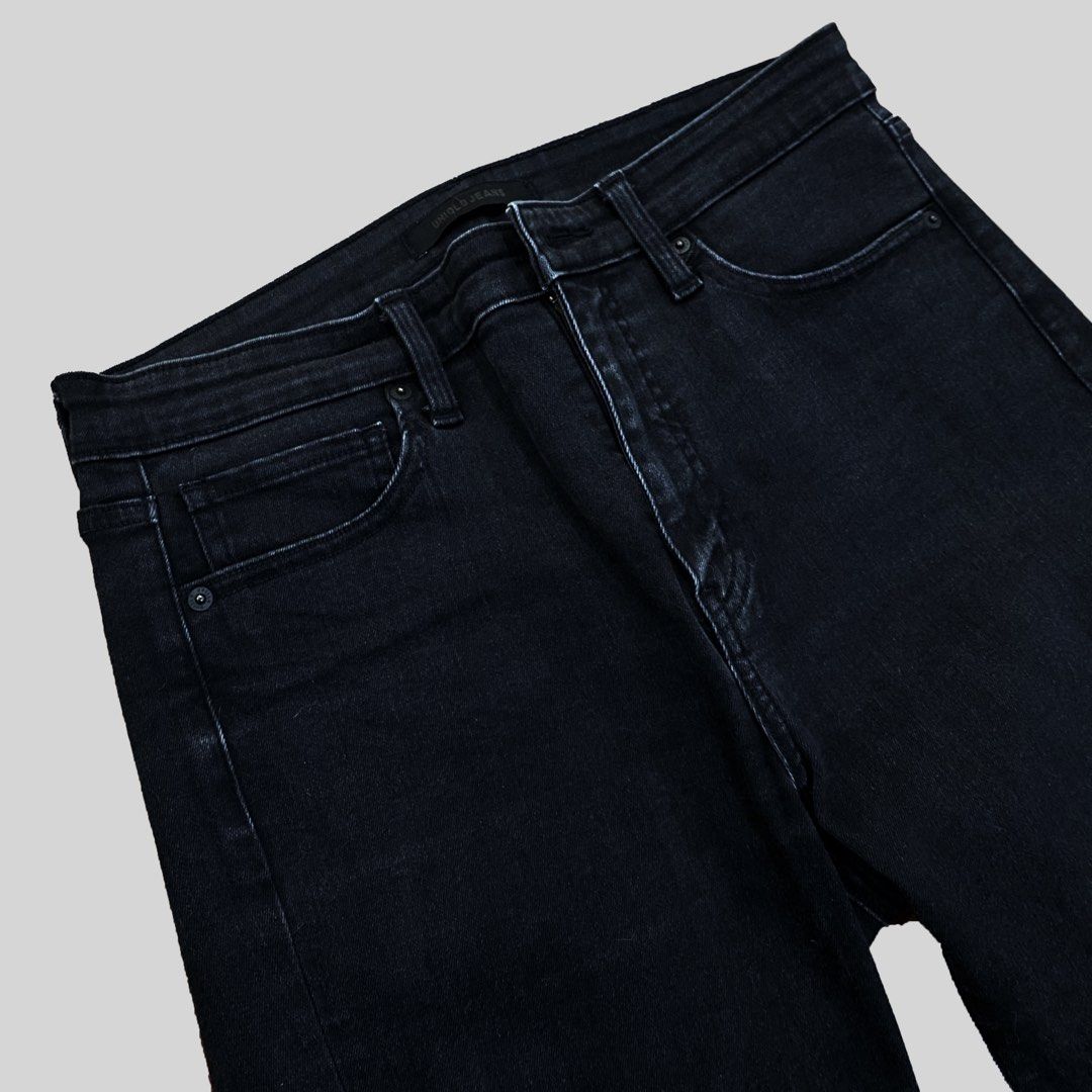 Uniqlo black skinny best sale jeans