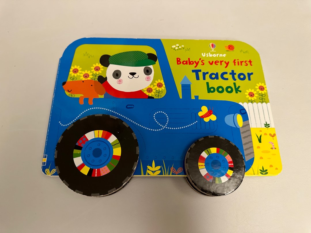 Usborne Tractor book, 兒童＆孕婦用品, 嬰兒玩具 Carousell