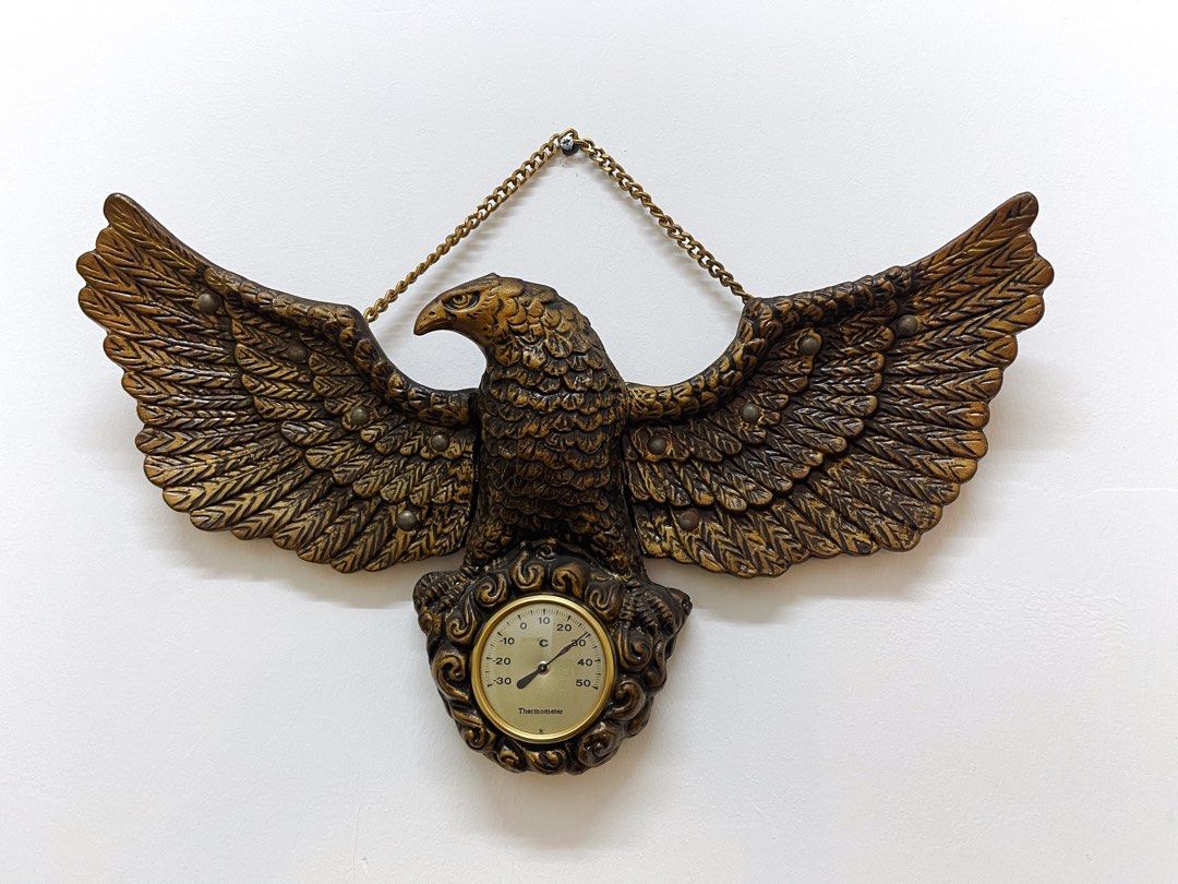 Vintage Copper Eagle Thermometer, Hobbies & Toys, Collectibles