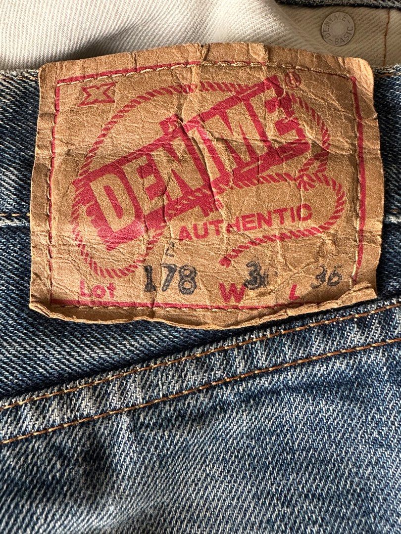 Vintage Denim Lot 178, 男裝, 褲＆半截裙, 牛仔褲- Carousell