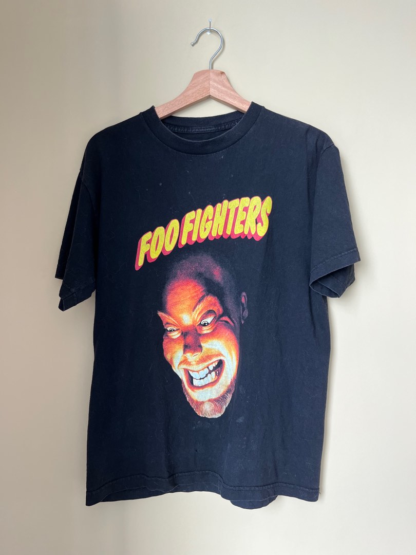 Vintage foo fighters 1995 vtg, Men's Fashion, Tops & Sets, Tshirts ...