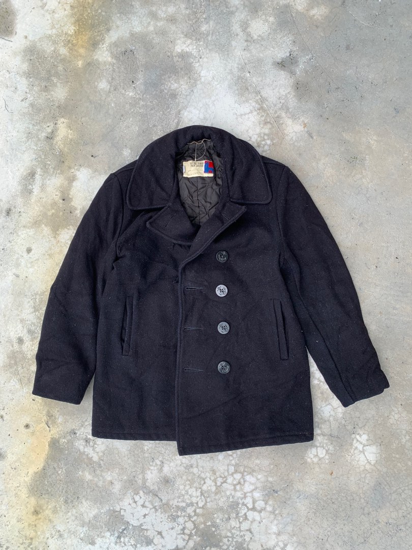 Schott patchwork on sale peacoat