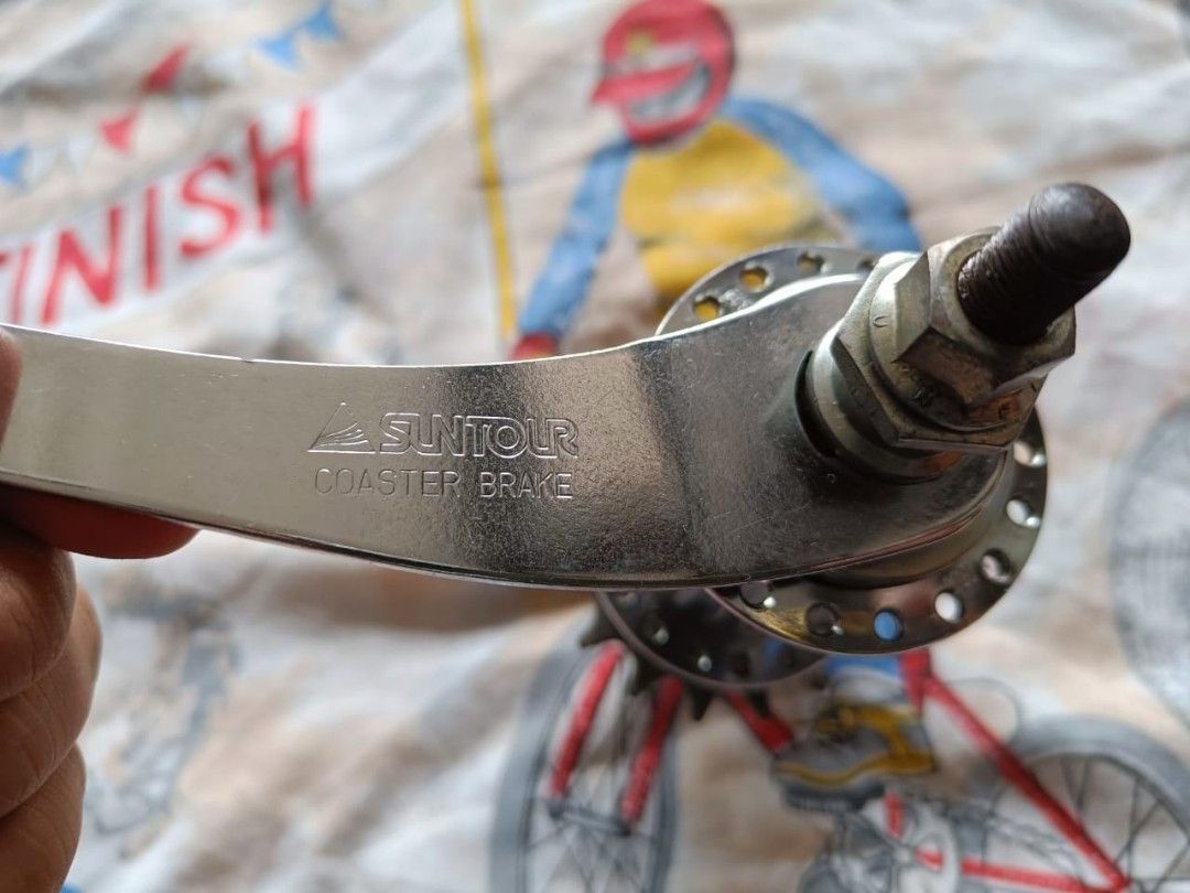 Vintage Oldschool Suntour Japan Coaster Brake 36H Rear Steel Hub BMX Klunker Cruiser Retro