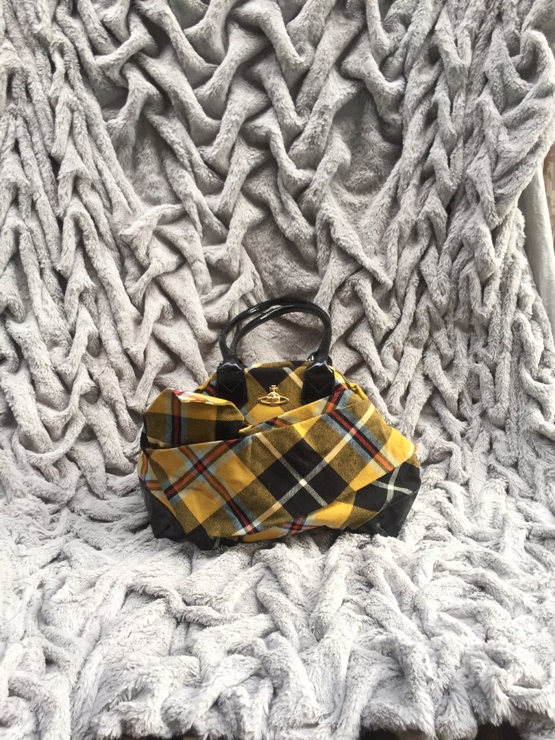 Yellow vivienne discount westwood bag