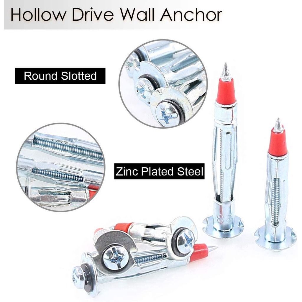 wall plug anchor Hollow Wall Anchors Heavy Duty Metal Cavity