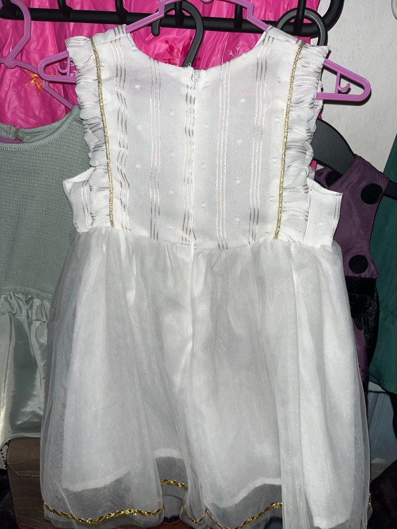 White dress for 1yr old (Category: Babies & Kids Fashion) located in Manila. Submitted by dshoppe07 (Listing ID 1195996388, Image 3). Description: Brand new cute sunday dress.