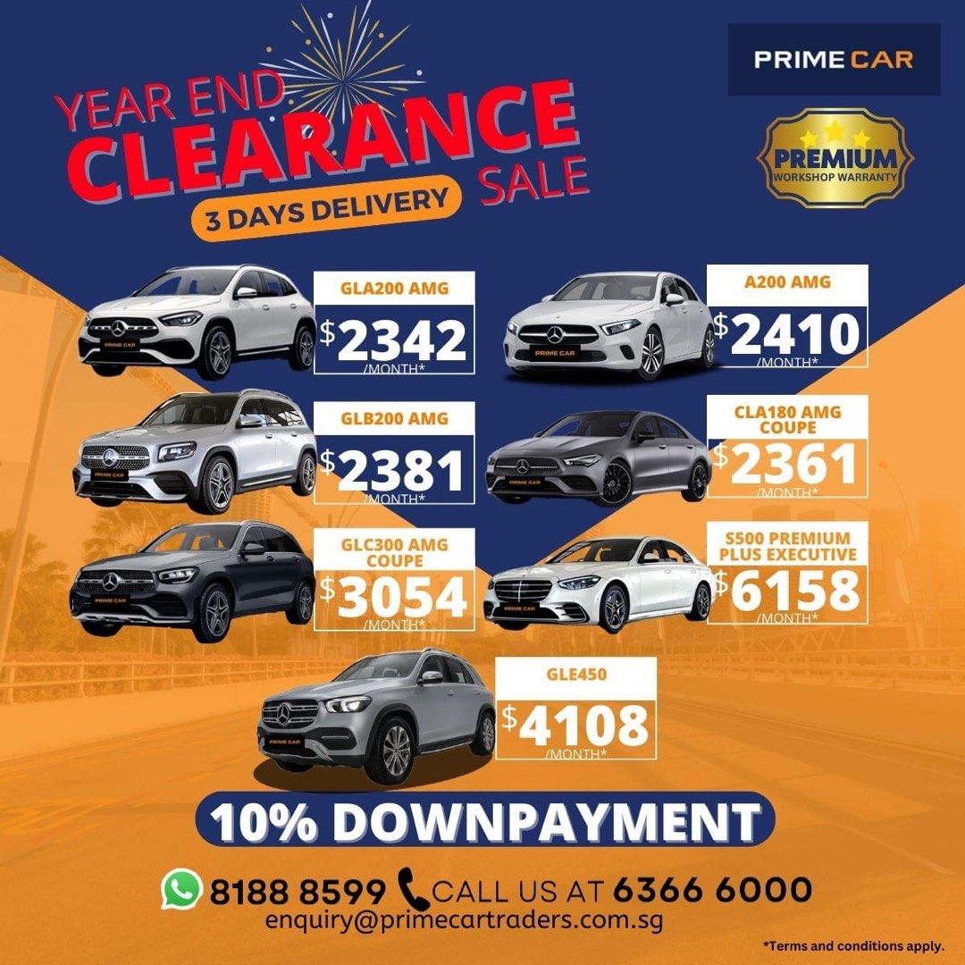 YEAR END CLEARANCE, Cars, Parallel Imports on Carousell