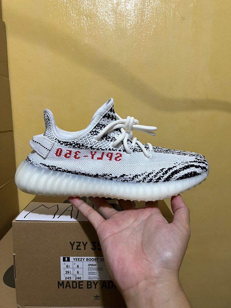 Yeezy 35 zebra size 6 new arrivals