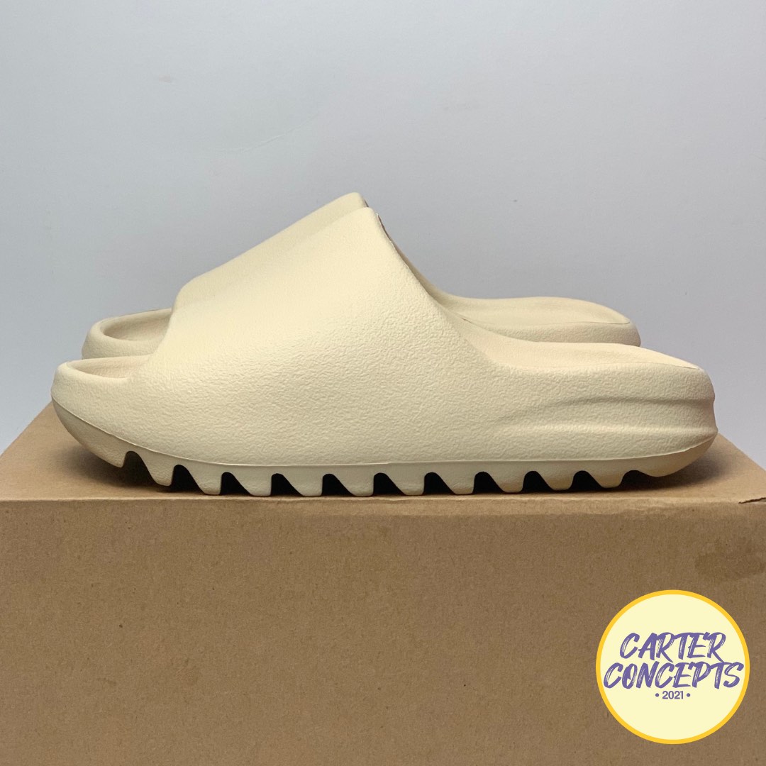 Yeezy Slide Bone, Women's Fashion, Footwear, Sneakers on Carousell