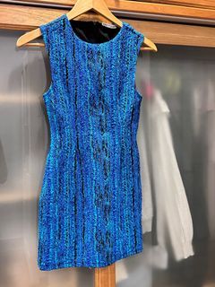 Zara Blue Bodycon Dress