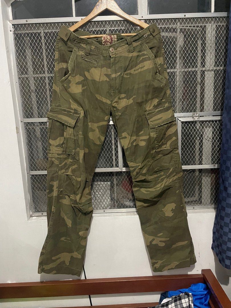 Zara camo cargo pants