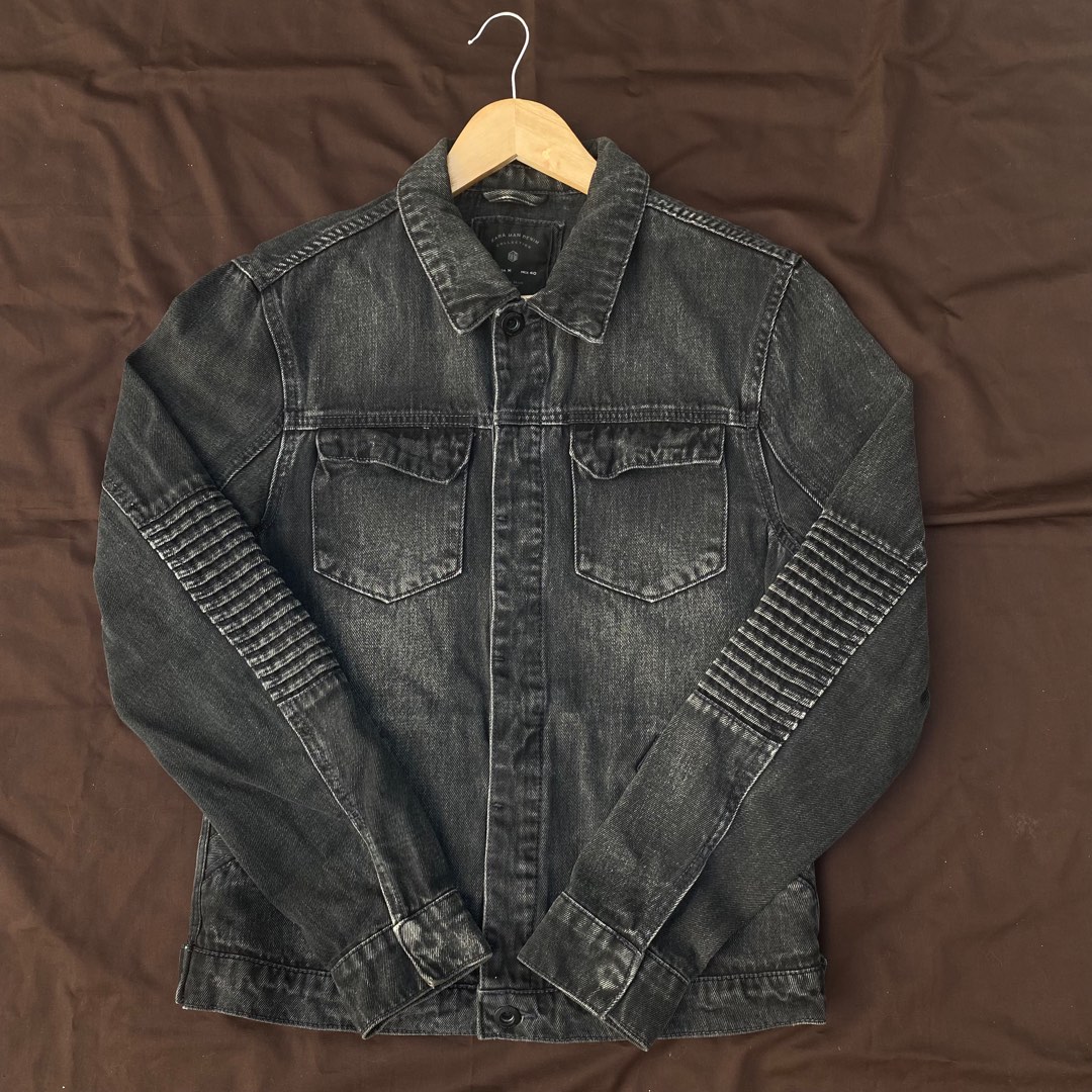 ZARA MAN DENIM JACKET, Men's Fashion, Coats, Jackets and Outerwear on Carousell