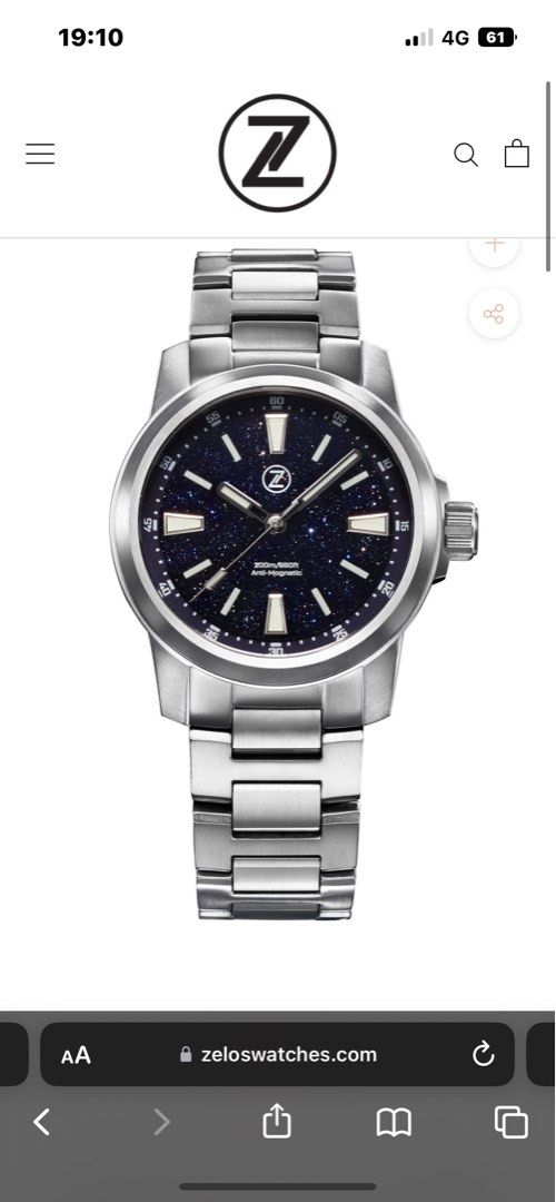 Zelos Aurora Adventurine, Luxury, Watches on Carousell