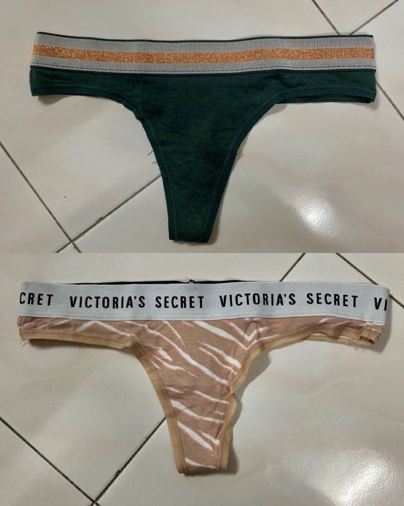 Victoria secret thong, Women's Fashion, New Undergarments & Loungewear on  Carousell