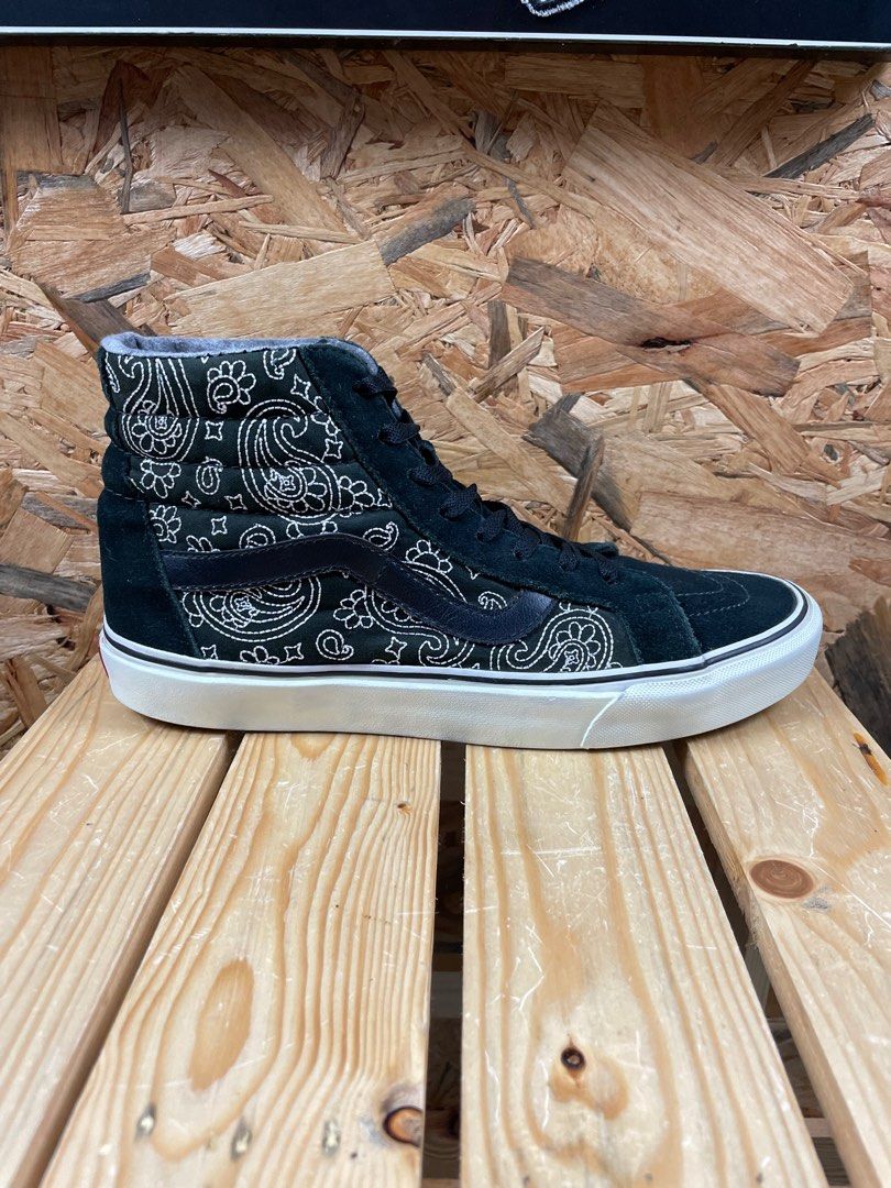 Vans bandana stitch deals sk8-hi reissue shoes