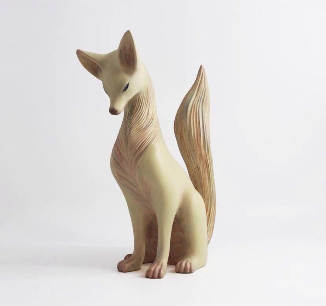 土屋仁応/限量188 “ Fox 狐狸” sculpture 雕塑Yoshimasa Tsuchiya