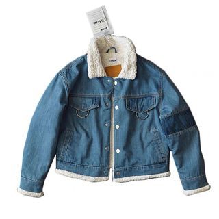 #半價出清 羊羔毛 加厚 牛仔外套 KENDALL JENNER 同款 超保暖 Levi’s