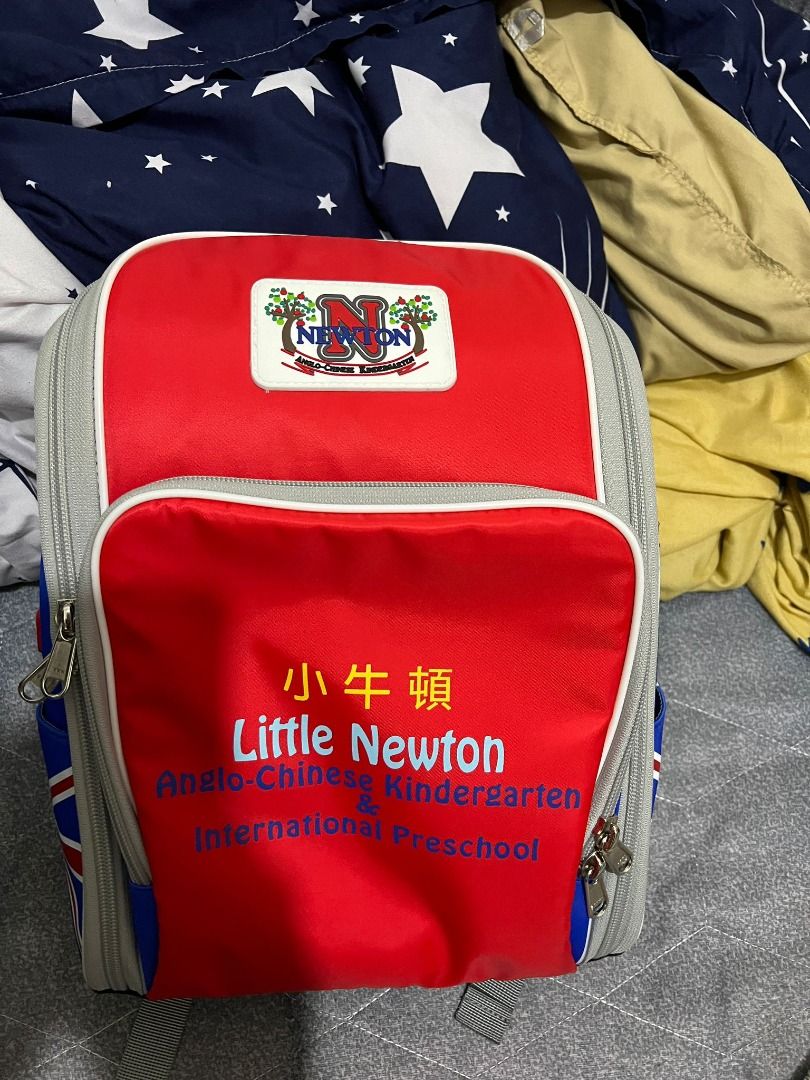 [洪福村 交收 或 順豐運費到付] SPI 護脊書包 背包 背囊 幼稚園 小學生 能裝 A4 SIZE School Bag Sport