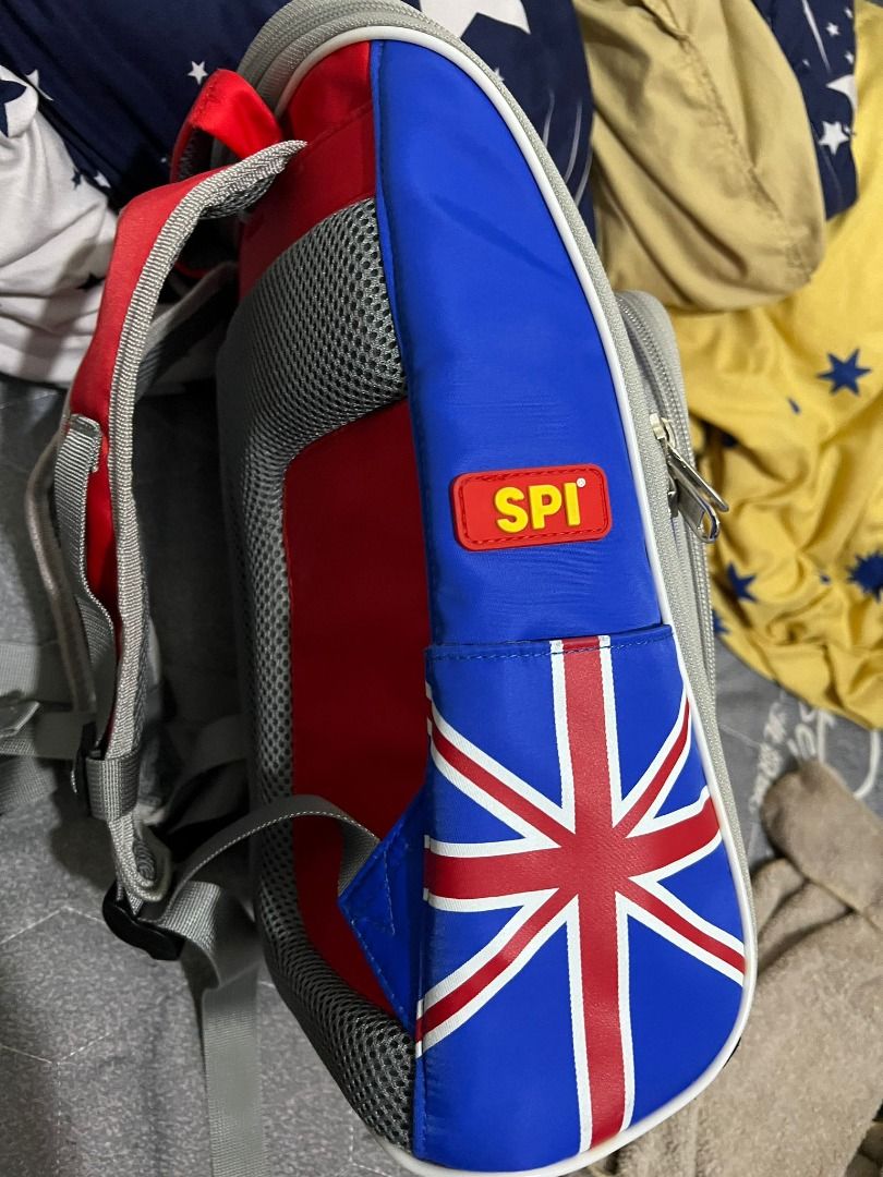 [洪福村 交收 或 順豐運費到付] SPI 護脊書包 背包 背囊 幼稚園 小學生 能裝 A4 SIZE School Bag Sport
