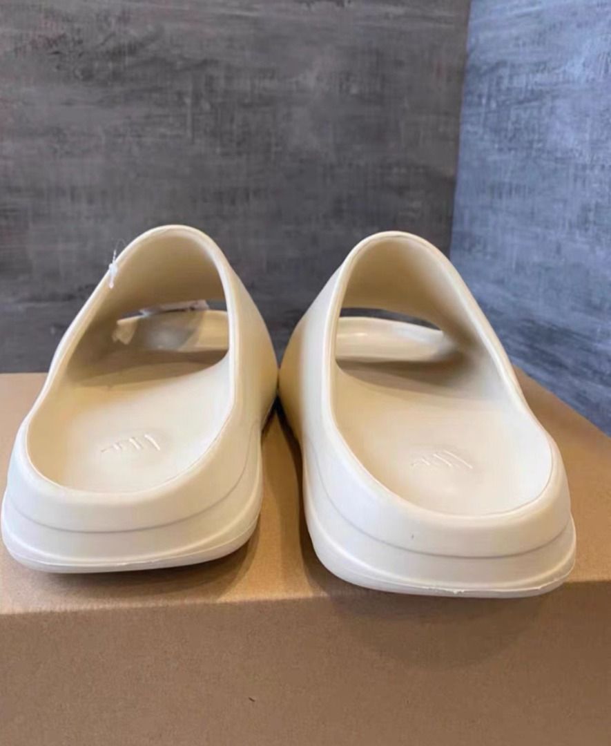 全新正品🔥 adidas originals Yeezy Slide 潮流運動拖鞋骨白, 女裝, 鞋