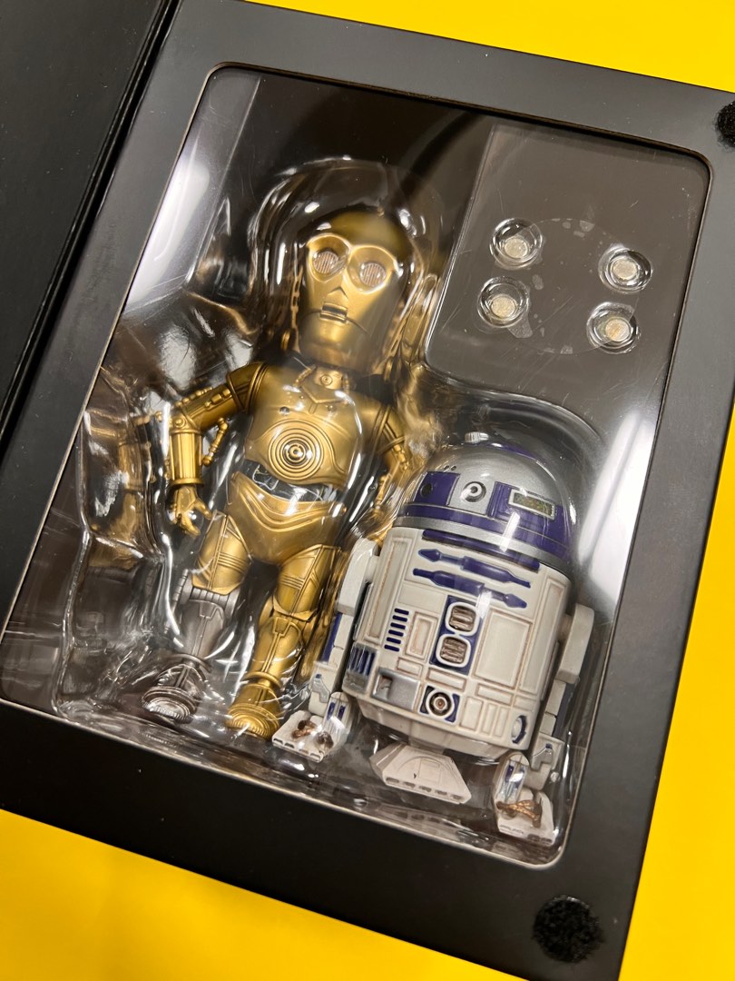 搬屋HeroCross HMF#024 R2-D2 & C-3PO/ Star War 星球大戰, 玩具收藏品 