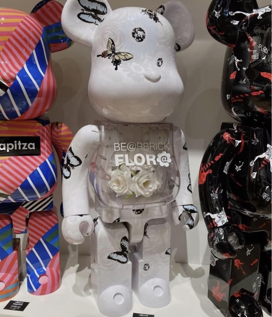 ベアブリック FLOR@ #2 White 1000％ BE@RBRICK