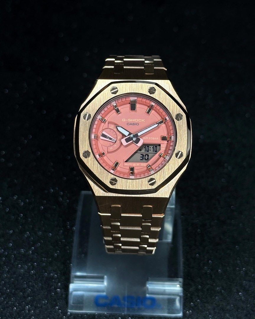 G shock pink gold hotsell