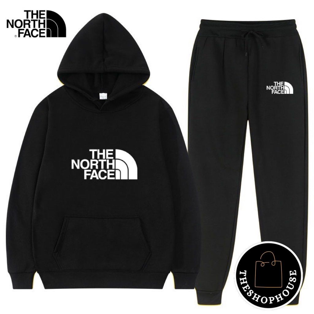 TNF The North Face New Autumn Winter Sportswear Set unisex Tracksuit Hoodie and Pants BRAND NEW READY STOCK