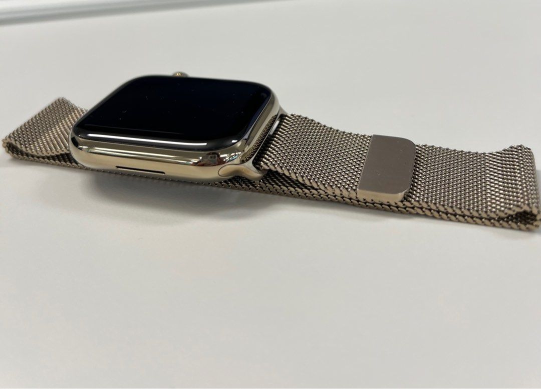 AC+ warranty Apple Watch Series 7 GPS+ Cellular, 45mm gold Milanese