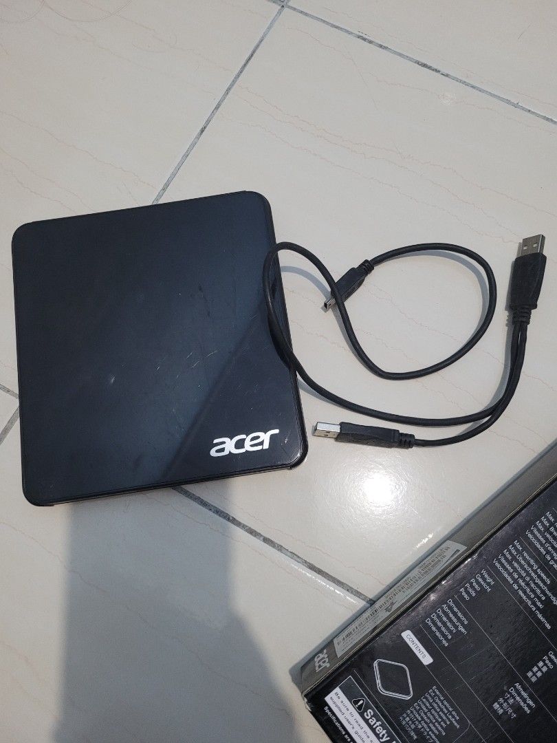 Acer USB External CD player, Computers & Tech, Parts & Accessories ...