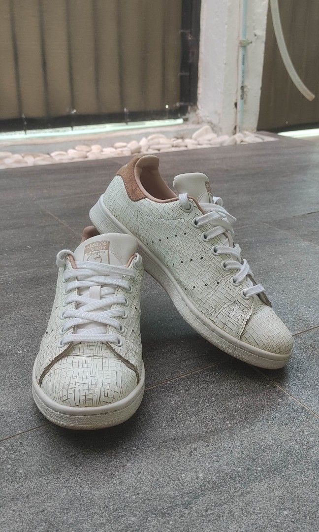 Adidas stan smith outlet white brown