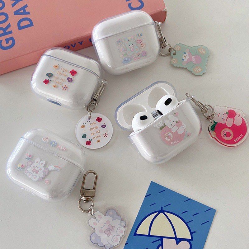 Headphones, Designer Airpod Cases 11 Total With Keychain