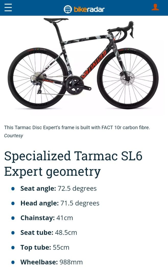 Specialized men's tarmac deals disc expert
