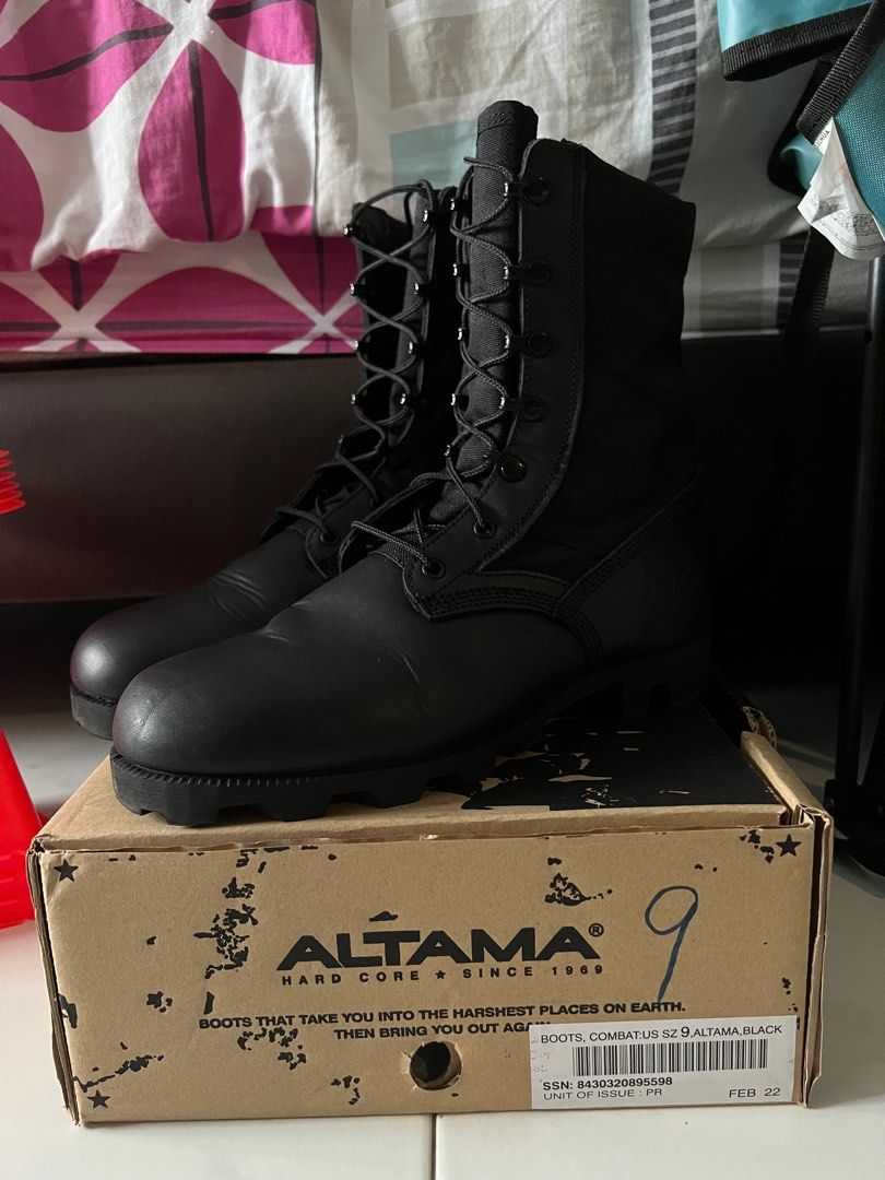 Altama Army Boots (SAF), Men's Fashion 