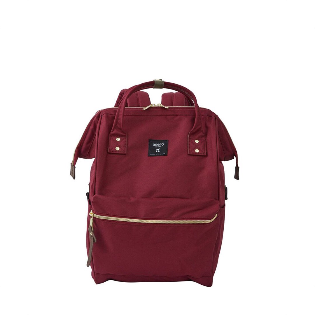 Anello Kuchigane Travel Backpack (Small) burgundy wine red, Women's