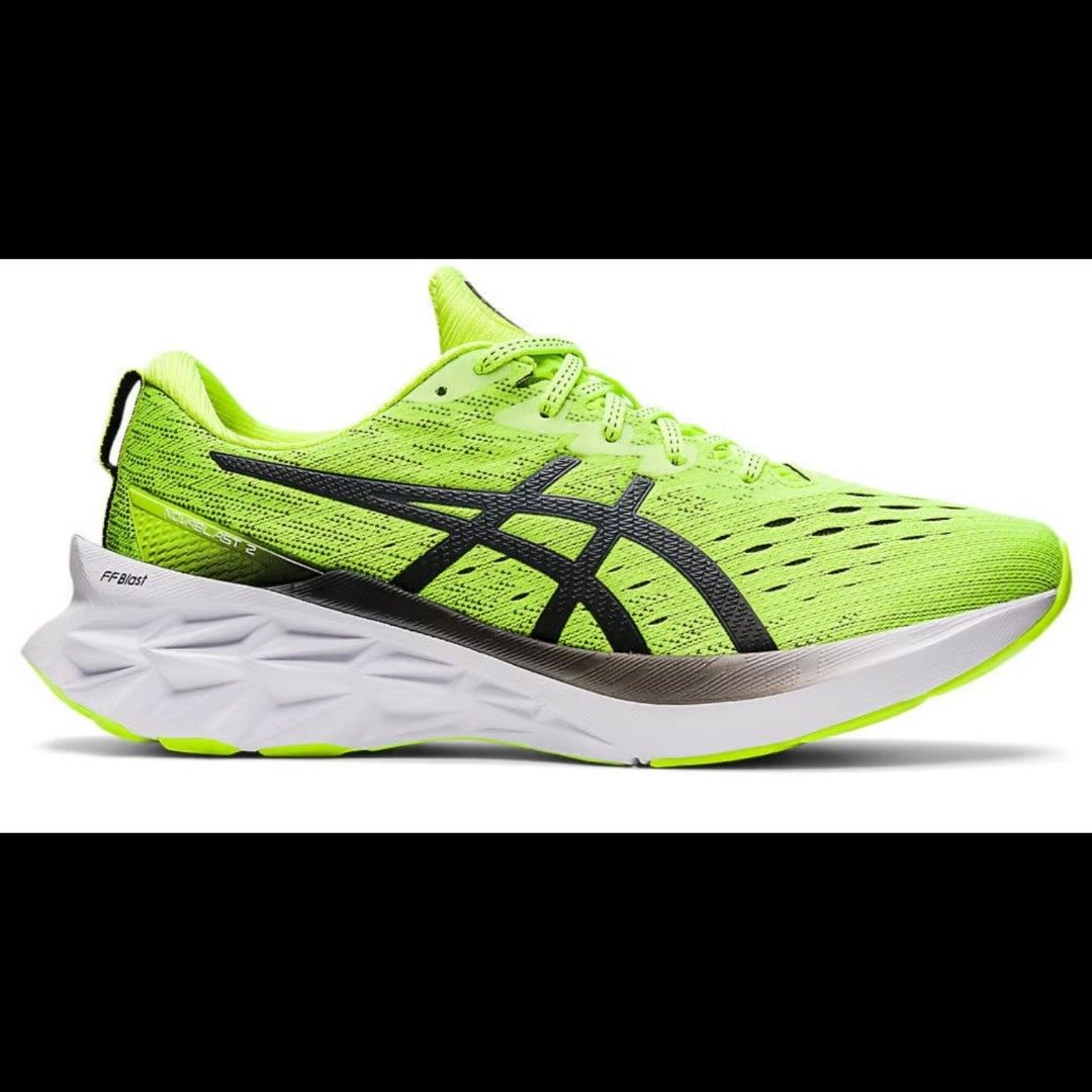 ASICS Novablast 2 (Men Size US9) Hazard Green (Category: Activewear) located in Singapore. Submitted by valuedeals42 (Listing ID 1196358546, Image 1). Description: Retail price $199 Men Size US9 / UK8.5 / EU42.5 / 270mm Meetup preferred. Buyer to check item before buying. The NOVABLAST™ 2 shoe is a great way to meet your training goals while moving towards a clear mindset. For the second version of this series, we wanted to create a smoother and 