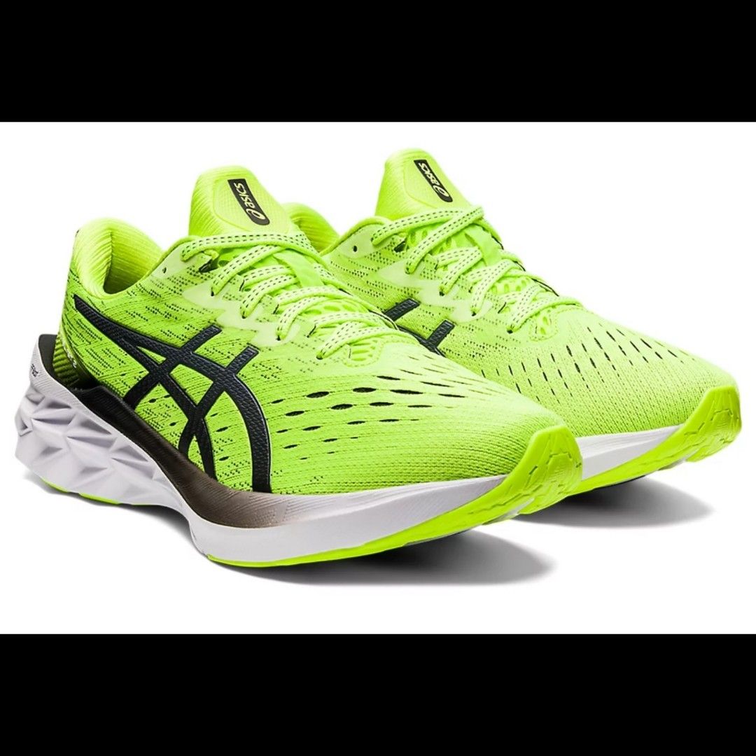 ASICS Novablast 2 (Men Size US9) Hazard Green (Category: Activewear) located in Singapore. Submitted by valuedeals42 (Listing ID 1196358546, Image 2). Description: Retail price $199 Men Size US9 / UK8.5 / EU42.5 / 270mm Meetup preferred. Buyer to check item before buying. The NOVABLAST™ 2 shoe is a great way to meet your training goals while moving towards a clear mindset. For the second version of this series, we wanted to create a smoother and 