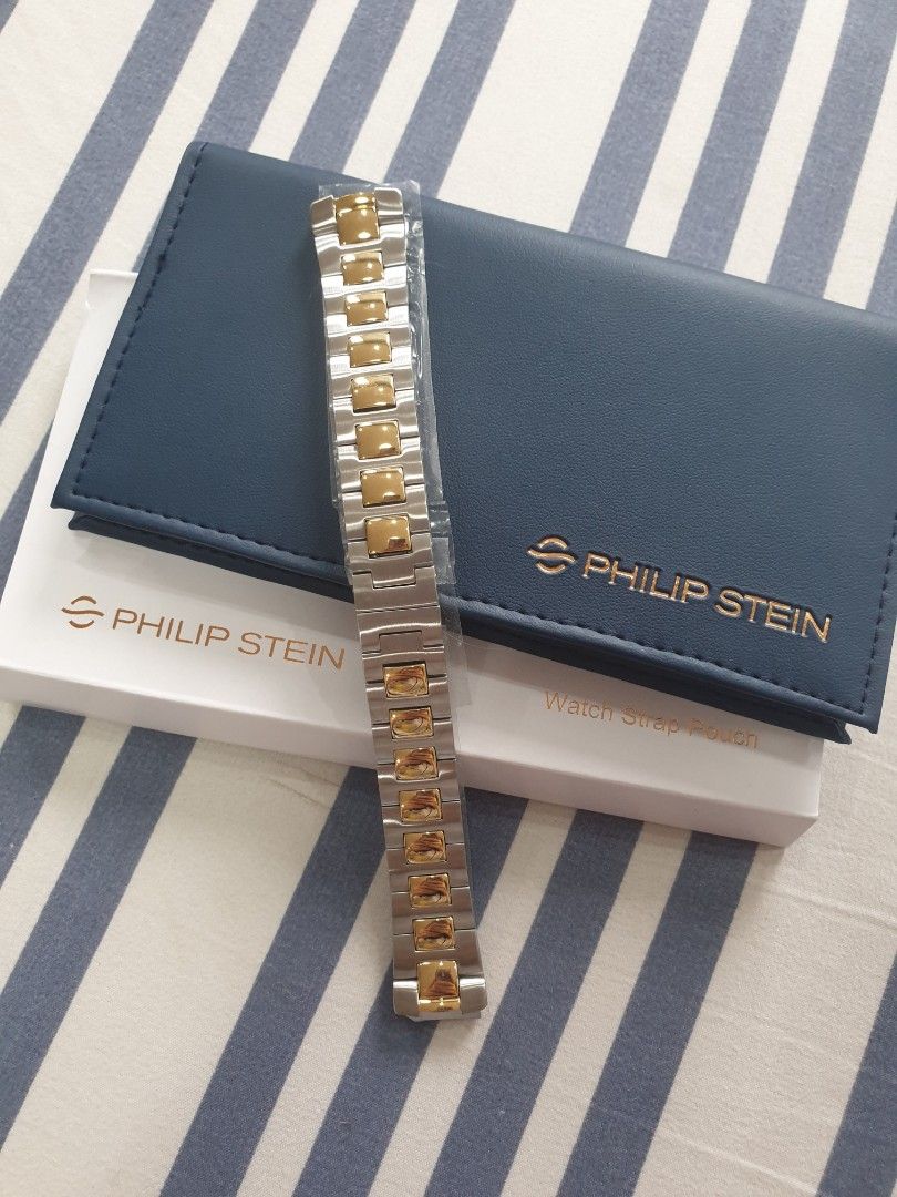 Philip stein metal best sale strap