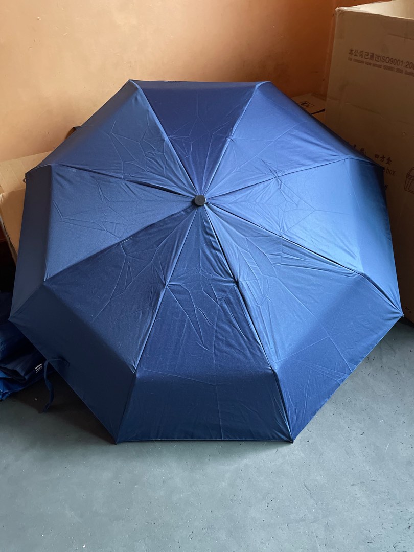 Equestrian Floral Pattern Print Automatic Foldable Umbrella