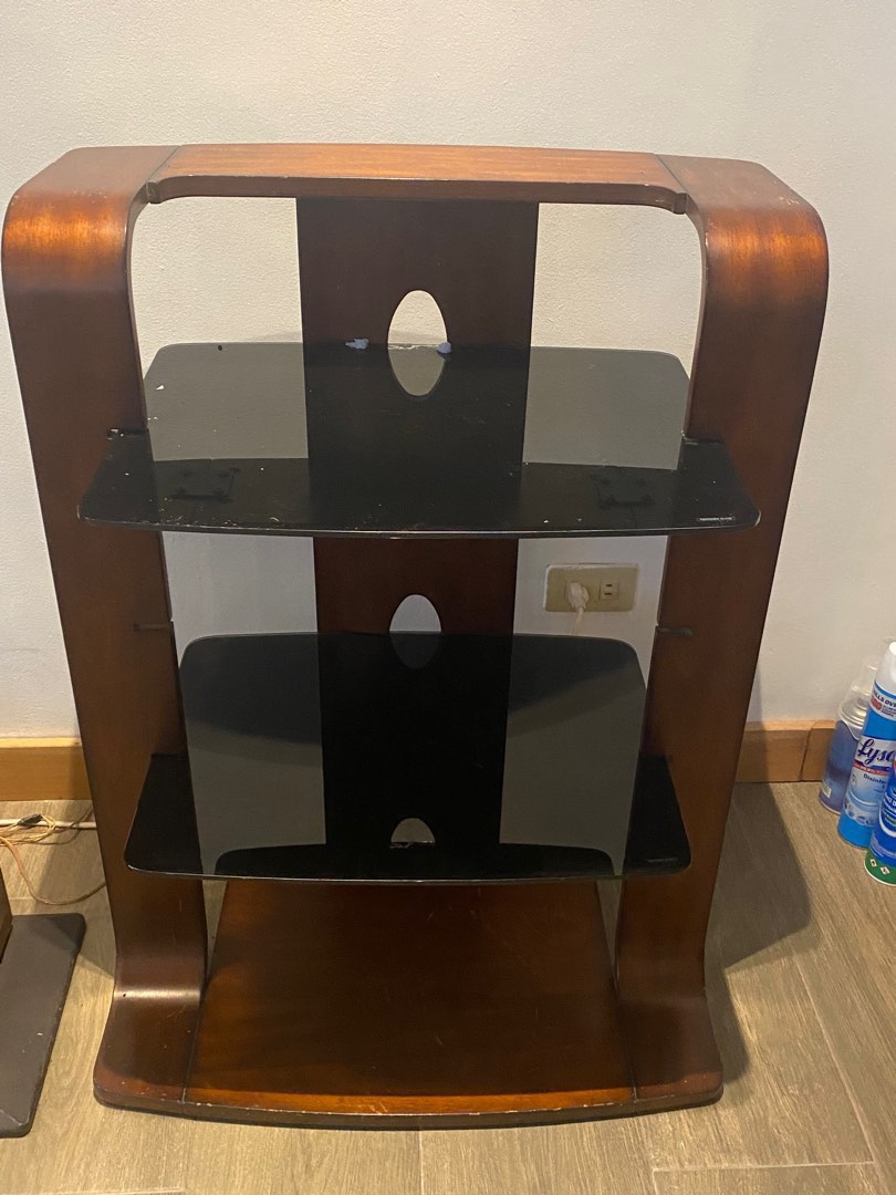 AV console rack, Furniture & Home Living, Furniture, Shelves, Cabinets ...