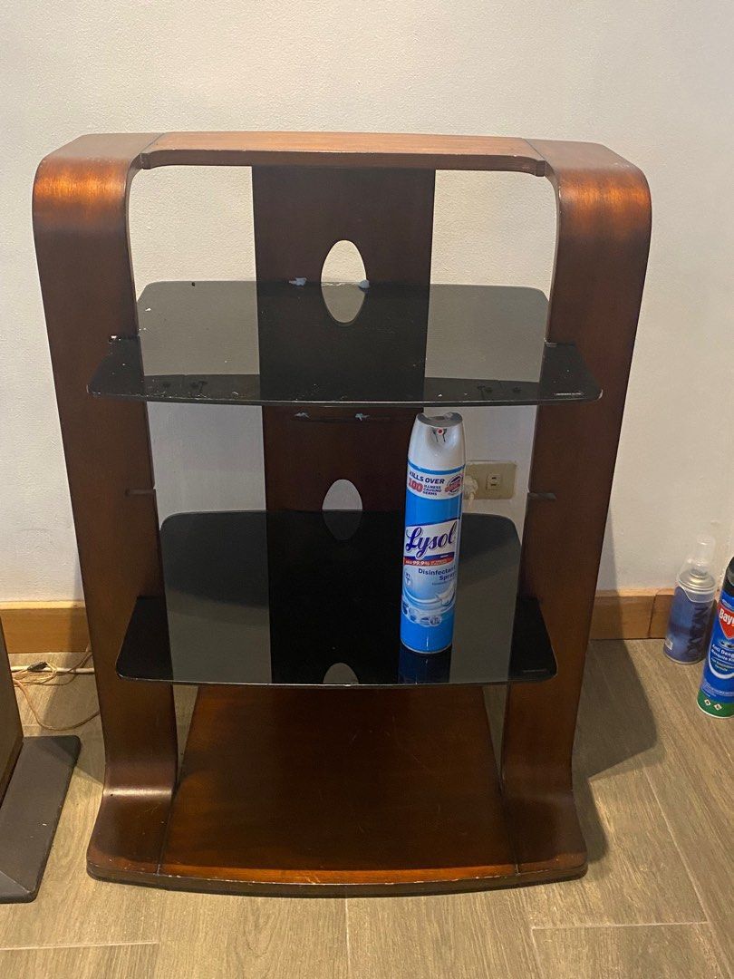 AV console rack, Furniture & Home Living, Furniture, Shelves, Cabinets ...