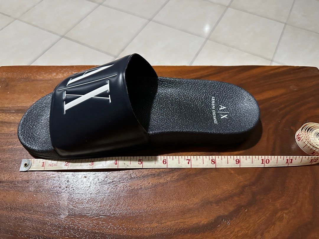 Armani exchange men's new arrivals slides