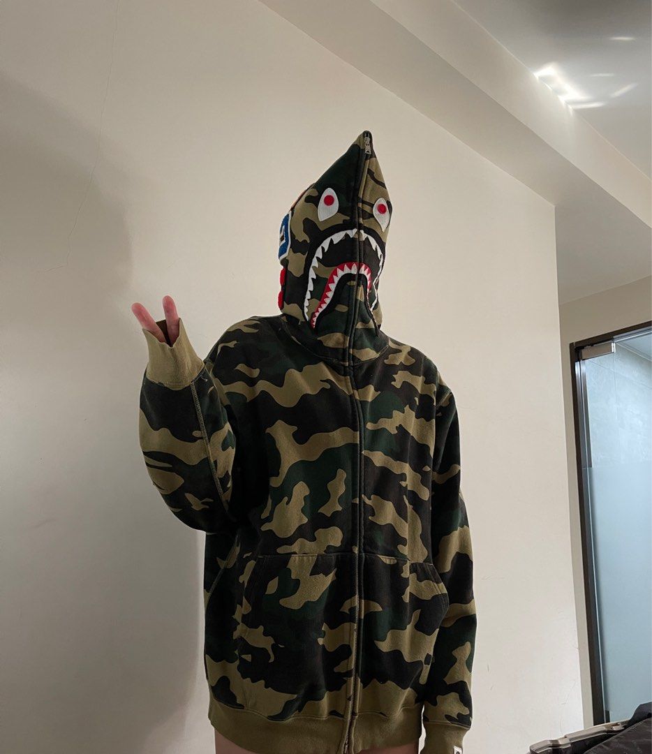 Bape rhinestone hoodie hot sale