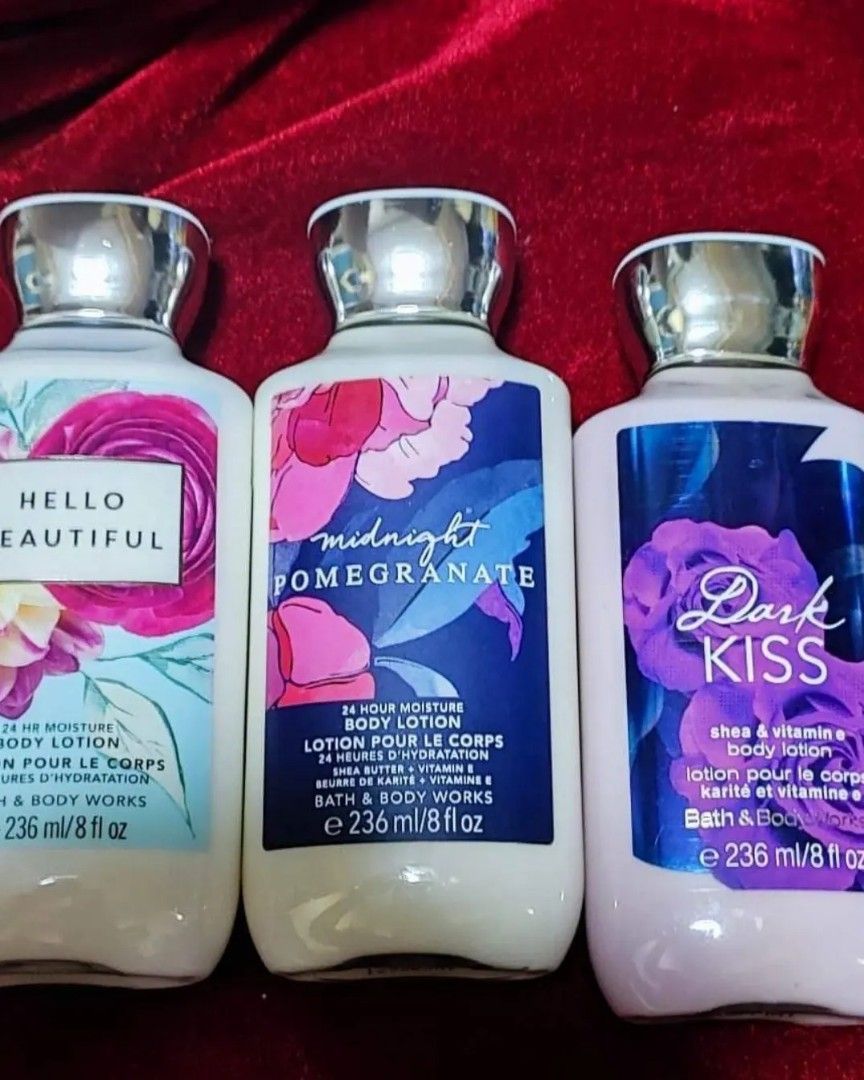 Bath & Body works lotion, Beauty & Personal Care, Fragrance