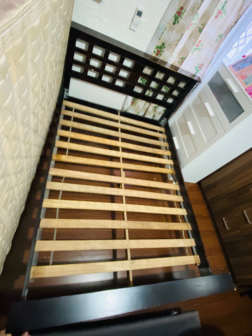 Bed frame only! Our home furnitures (size double), Furniture & Home